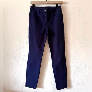 Escada Deep Violet Purple Jeans with Gold Tone Hardware Size 34 EU / 4 US